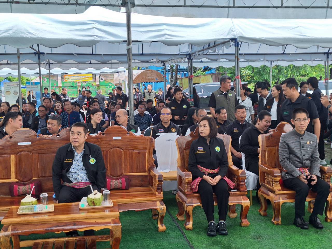 title - รมว.กษ. และ รมช.กษ. ลงพื้นที่ตรวจราชการในพื้นที่จังหวัดนครพนม